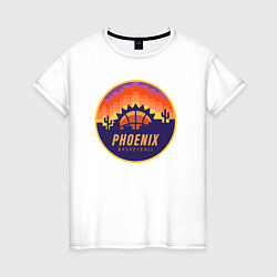 Женская футболка Phoenix basketball