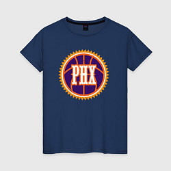 Женская футболка Phx basketball