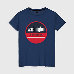 Женская футболка Washington basketball