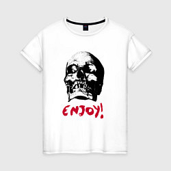 Женская футболка Depeche Mode - Enjoy skull