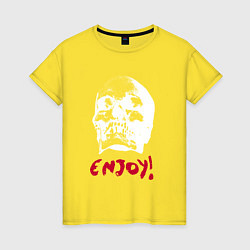 Женская футболка Depeche Mode - Skull enjoy