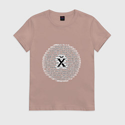 Женская футболка Йух