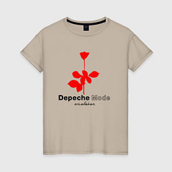 Женская футболка Depeche Mode - Violator album logo