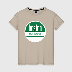 Женская футболка Boston basket