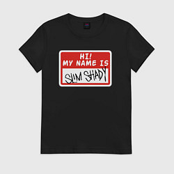 Женская футболка Hi my name is