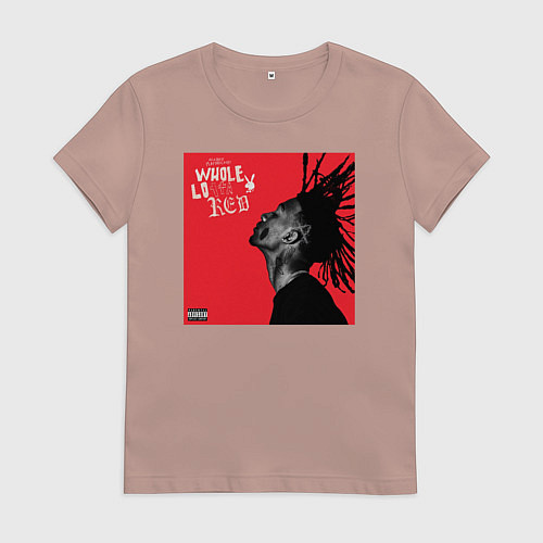 Женская футболка Wlole lotta / Пыльно-розовый – фото 1