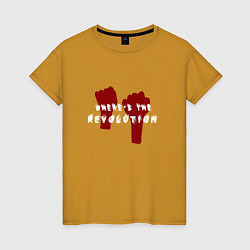 Женская футболка Depeche Mode revolution