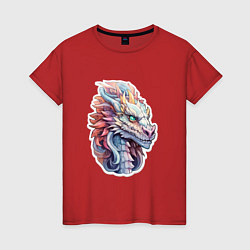 Женская футболка Colorful dragon