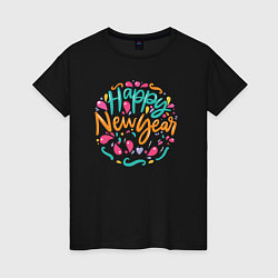 Женская футболка Счастья в новый год