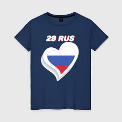 Женская футболка 29 регион Архангельская область
