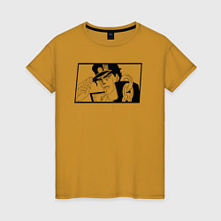 Женская футболка Джотаро из ДжоДжо