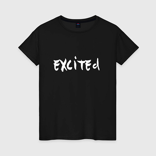 Женская футболка Depeche Mode - Exciter logo / Черный – фото 1