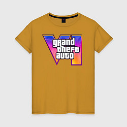 Женская футболка GTA 6 art