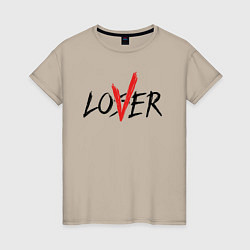 Женская футболка Loser lover