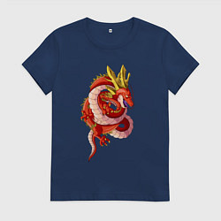 Женская футболка Кровавый дракон