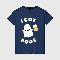 Женская футболка I got boos