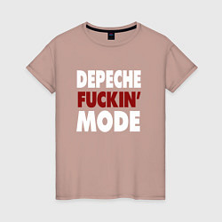 Женская футболка Depeche Funkin Mode