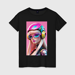 Женская футболка Sweet Barbie - cyberpunk