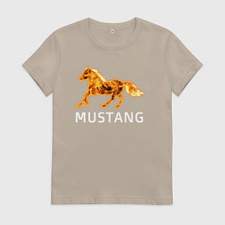 Женская футболка Mustang firely art