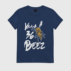 Женская футболка Killa beez 36