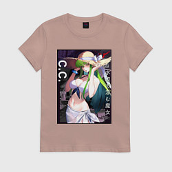 Женская футболка Си Си в купальнике - Code Geass