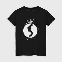 Женская футболка Майкл Джексон король