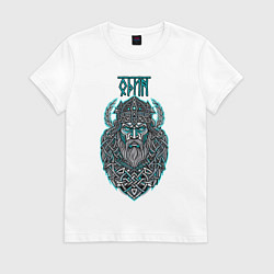 Женская футболка Славянский бог один тату