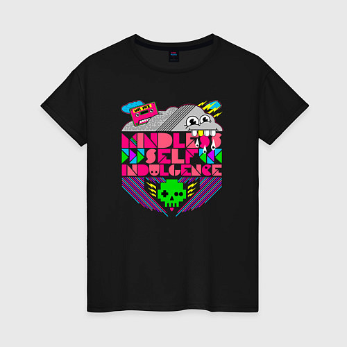 Женская футболка Mindless Self Indulgence rock group / Черный – фото 1