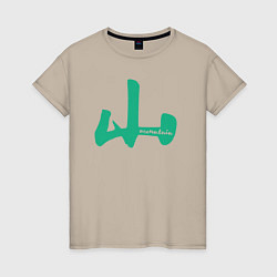 Женская футболка Гора иероглиф