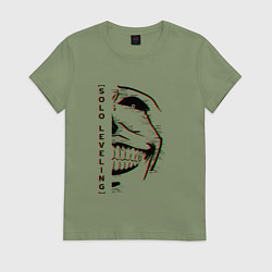 Женская футболка Solo Leveling Lord Glitch