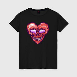 Женская футболка Сердце демона