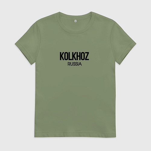 Женская футболка Kolkhoz / Авокадо – фото 1