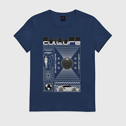 Женская футболка Culture streetwear