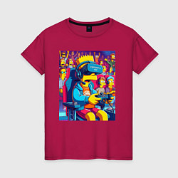 Женская футболка Bart Simpson - esports