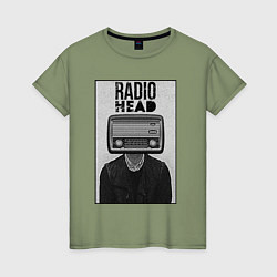 Женская футболка Radiohead human
