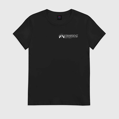 Женская футболка Drawbridge death stranding 2 / Черный – фото 1