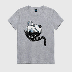 Женская футболка Космос в чайнике