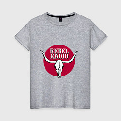 Женская футболка Rebel Radio из GTA V