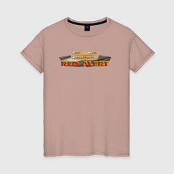 Женская футболка Command & Conquer: Red Alert logo