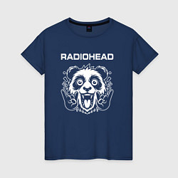 Женская футболка Radiohead rock panda