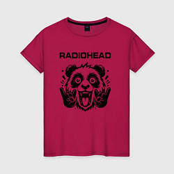 Женская футболка Radiohead - rock panda