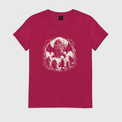 Женская футболка Герои в логове дракона