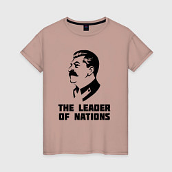 Женская футболка Лидер наций
