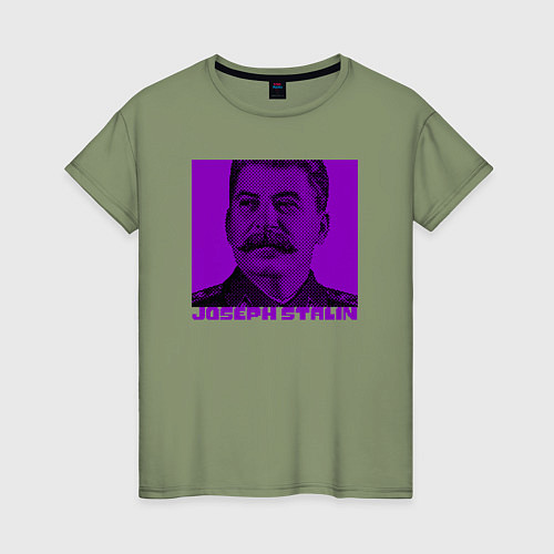 Женская футболка Joseph Stalin / Авокадо – фото 1