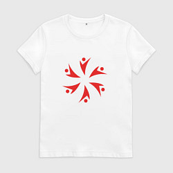 Женская футболка Символ коммуникации