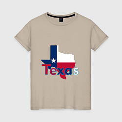 Женская футболка Texas