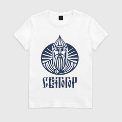 Женская футболка Святогор