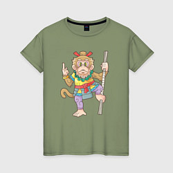 Женская футболка Царь обезьян