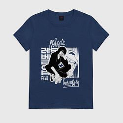 Женская футболка Поднятие уровня в одиночку Граффити