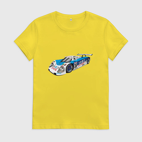 Женская футболка Toyota Toms Le mans / Желтый – фото 1